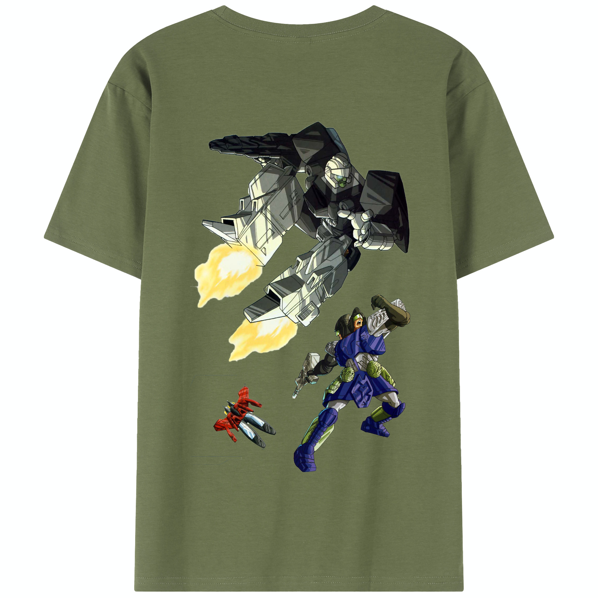 （画像用）  綿100％半袖Tシャツ（背面プリント）